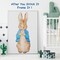 Peter Rabbit inspired by Beatrix Potter Counted Cross Stitch Pattern